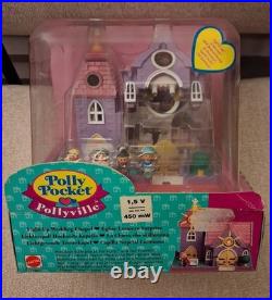 Polly Pocket Vintage 1993 Light Up WEDDING CHAPEL Church Playset NIP! RARE HTF