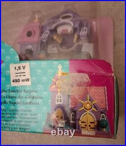 Polly Pocket Vintage 1993 Light Up WEDDING CHAPEL Church Playset NIP! RARE HTF