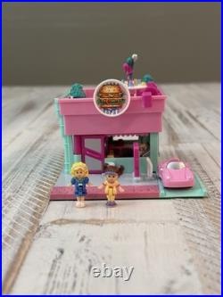 Polly Pocket Vintage 1994 Drive-Thru Burger Stand Playset Variation Complete Polly Pocket Vintage 1994 Drive-Thru Burger Stand Playset Variation Complete