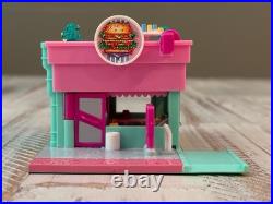 Polly Pocket Vintage 1994 Drive-Thru Burger Stand Playset Variation Complete Polly Pocket Vintage 1994 Drive-Thru Burger Stand Playset Variation Complete