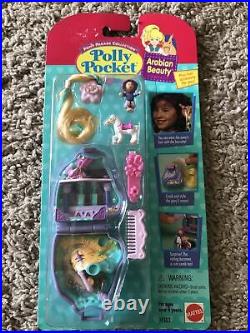 Polly Pocket Vintage 1995 Arabian Beauty, Pony Sisters, Western Pony Bundle NRFB