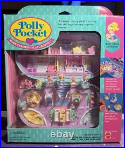 Polly Pocket Vintage 1995 Baby Stampin' Playground NIP