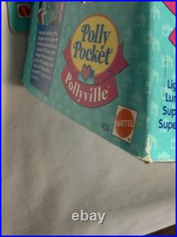 Polly Pocket Vintage 1995 Light-up Supermarket RARE Logo Variation! NIP MINT