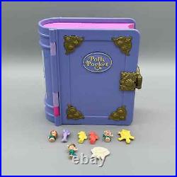 Polly Pocket Vintage 1995 Sparkling Mermaid Adventure COMPLETE LIGHTS WORK