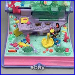 Polly Pocket Vintage 1995 Sparkling Mermaid Adventure COMPLETE LIGHTS WORK