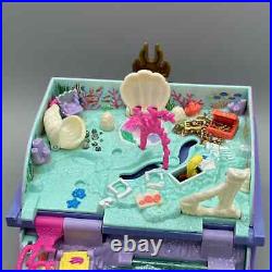 Polly Pocket Vintage 1995 Sparkling Mermaid Adventure COMPLETE LIGHTS WORK