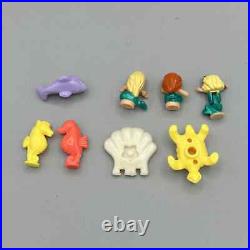 Polly Pocket Vintage 1995 Sparkling Mermaid Adventure COMPLETE LIGHTS WORK