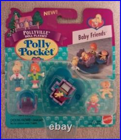 Polly Pocket Vintage 1996 Baby Friends NEW, SEALED? MIB