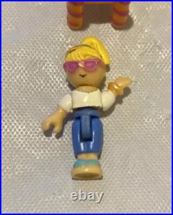 Polly Pocket Vintage 1996 ITALIAN HOLIDAY Suitcase with Polly Figure