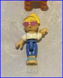 Polly Pocket Vintage 1996 ITALIAN HOLIDAY Suitcase with Polly Figure