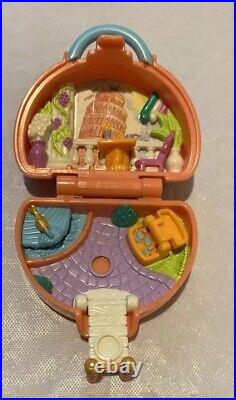 Polly Pocket Vintage 1996 ITALIAN HOLIDAY Suitcase with Polly Figure