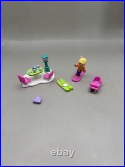 Polly Pocket Vintage 1996 Polly Pocket Snow Mountain Bluebird Toy COMPLETE RARE