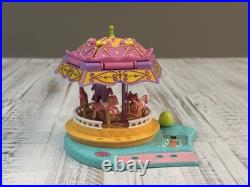 Polly Pocket Vintage 1996 Pollys Magical Carousel Complete Bluebird Toys