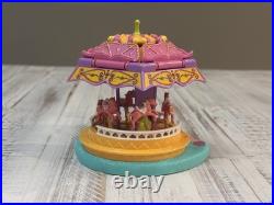 Polly Pocket Vintage 1996 Pollys Magical Carousel Complete Bluebird Toys