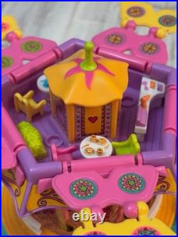 Polly Pocket Vintage 1996 Pollys Magical Carousel Complete Bluebird Toys