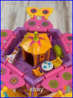Polly Pocket Vintage 1996 Pollys Magical Carousel Complete Bluebird Toys