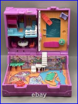 Polly Pocket Vintage 1996 Surf'nSwim Island Excellent Condition 93% Complete