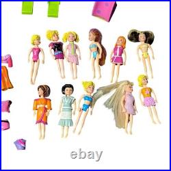Polly Pocket Vintage 2002 Origin Products Lot Dolls Car Playsets & Accessories