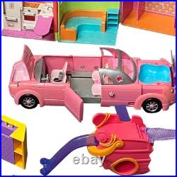 Polly Pocket Vintage 2002 Origin Products Lot Dolls Car Playsets & Accessories