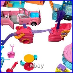 Polly Pocket Vintage 2002 Origin Products Lot Dolls Car Playsets & Accessories