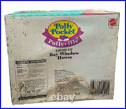Polly Pocket Vintage Bay Window House light up 1993 Pollyville Bluebird NIB Read