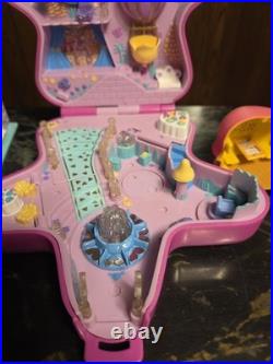 Polly Pocket Vintage Big Lot Of Figures And Some Buildings As Is
