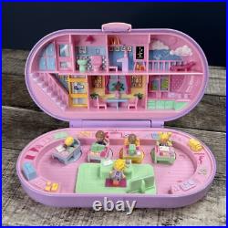 Polly Pocket Vintage Bluebird 1992 Stamping Stampin' School Playset with 5 Figures