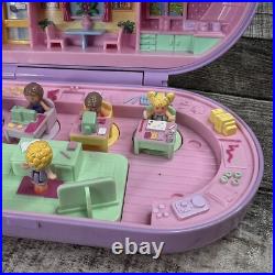 Polly Pocket Vintage Bluebird 1992 Stamping Stampin' School Playset with 5 Figures