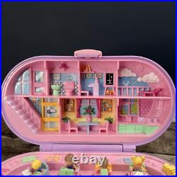 Polly Pocket Vintage Bluebird 1992 Stamping Stampin' School Playset with 5 Figures