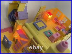 Polly Pocket Vintage Bluebird 1993 Light Up Schoolhouse School Works Complete