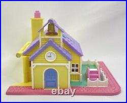 Polly Pocket Vintage Bluebird 1993 Light Up Schoolhouse School Works Complete