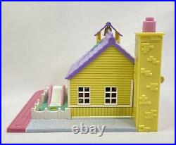 Polly Pocket Vintage Bluebird 1993 Light Up Schoolhouse School Works Complete