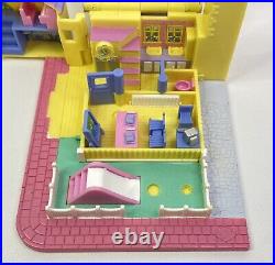 Polly Pocket Vintage Bluebird 1993 Light Up Schoolhouse School Works Complete