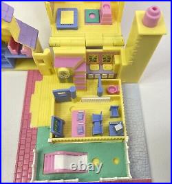 Polly Pocket Vintage Bluebird 1993 Light Up Schoolhouse School Works Complete