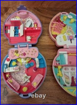 Polly Pocket Vintage Bluebird Dolls And Compacts Lot #2