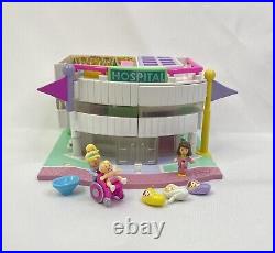 Polly Pocket Vintage Bluebird Toys 1995 Children's Hospital Playset Complete