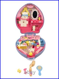 Polly Pocket Vintage Bluebird Toys 1995 Super Star Happenin' Hair Complete Set