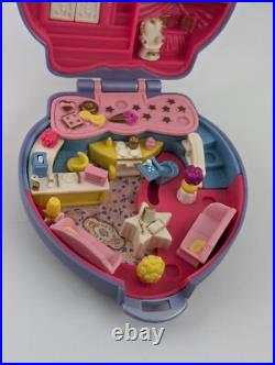 Polly Pocket Vintage Bluebird Toys 1995 Super Star Happenin' Hair Complete Set