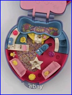 Polly Pocket Vintage Bluebird Toys 1995 Super Star Happenin' Hair Complete Set