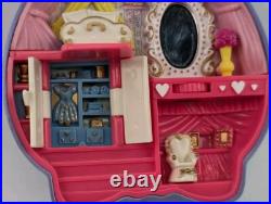 Polly Pocket Vintage Bluebird Toys 1995 Super Star Happenin' Hair Complete Set