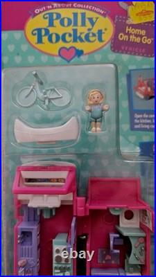 Polly Pocket Vintage HOME On THE GO 1995 NEW SEALED Bluebird Mattel Toys 90s