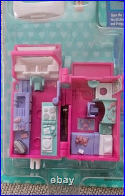 Polly Pocket Vintage HOME On THE GO 1995 NEW SEALED Bluebird Mattel Toys 90s