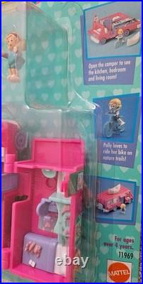 Polly Pocket Vintage HOME On THE GO 1995 NEW SEALED Bluebird Mattel Toys 90s