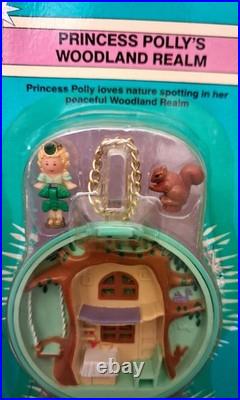 Polly Pocket Vintage Ice Kingdom Princess Lot Undersea, Jeweled Palace, Woodland