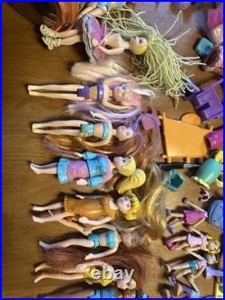 Polly Pocket Vintage Lot Figures, Accessories, Houses, Vehicles, + More