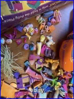 Polly Pocket Vintage Lot Figures, Accessories, Houses, Vehicles, + More