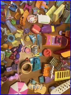 Polly Pocket Vintage Lot Figures, Accessories, Houses, Vehicles, + More