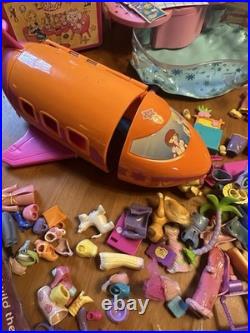 Polly Pocket Vintage Lot Figures, Accessories, Houses, Vehicles, + More