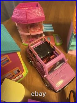 Polly Pocket Vintage Lot Figures, Accessories, Houses, Vehicles, + More