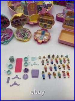 Polly Pocket Vintage Lot Mini Doll Playsets Dolls Figures & Accessories